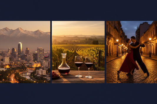VINO Y TANGO - SANTIAGO, MENDOZA Y BUENOS AIRES